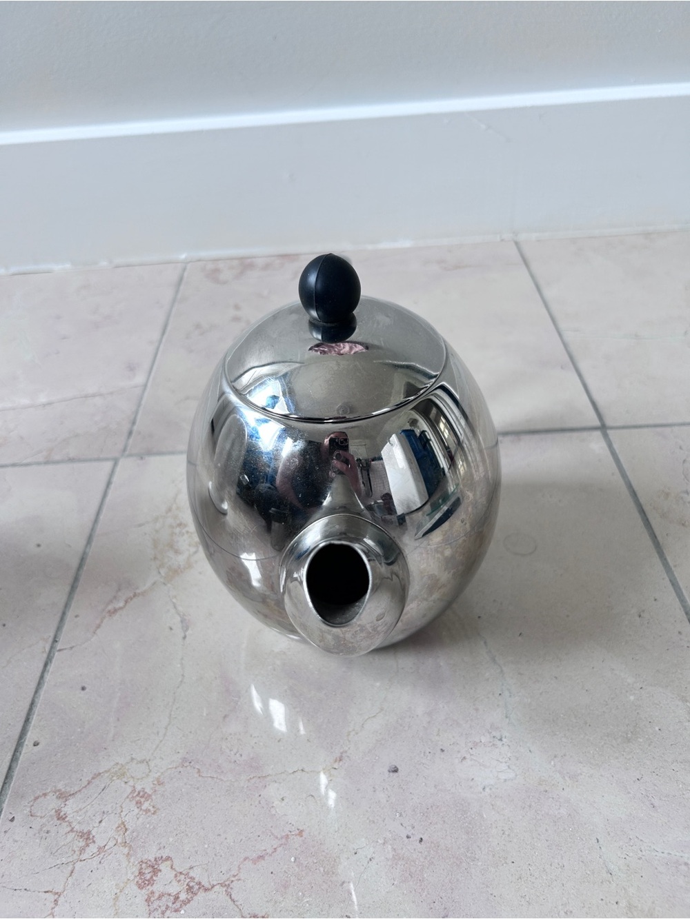 Epicure Stainless Steel Teapot with lid Removable Infuser for teapot or Mug - Picture 5 of 7